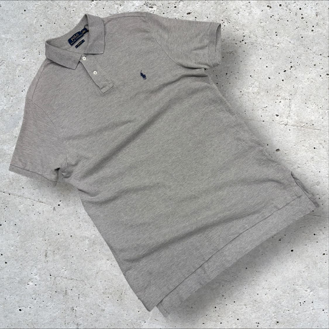 [L] 폴로 랄프로렌 카라티 코튼 반팔 그레이 C283 상품이미지1