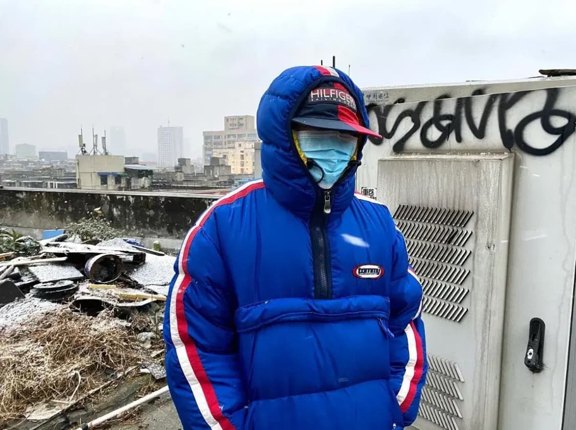 L 타미힐피거 패딩 아노락 상품이미지7
