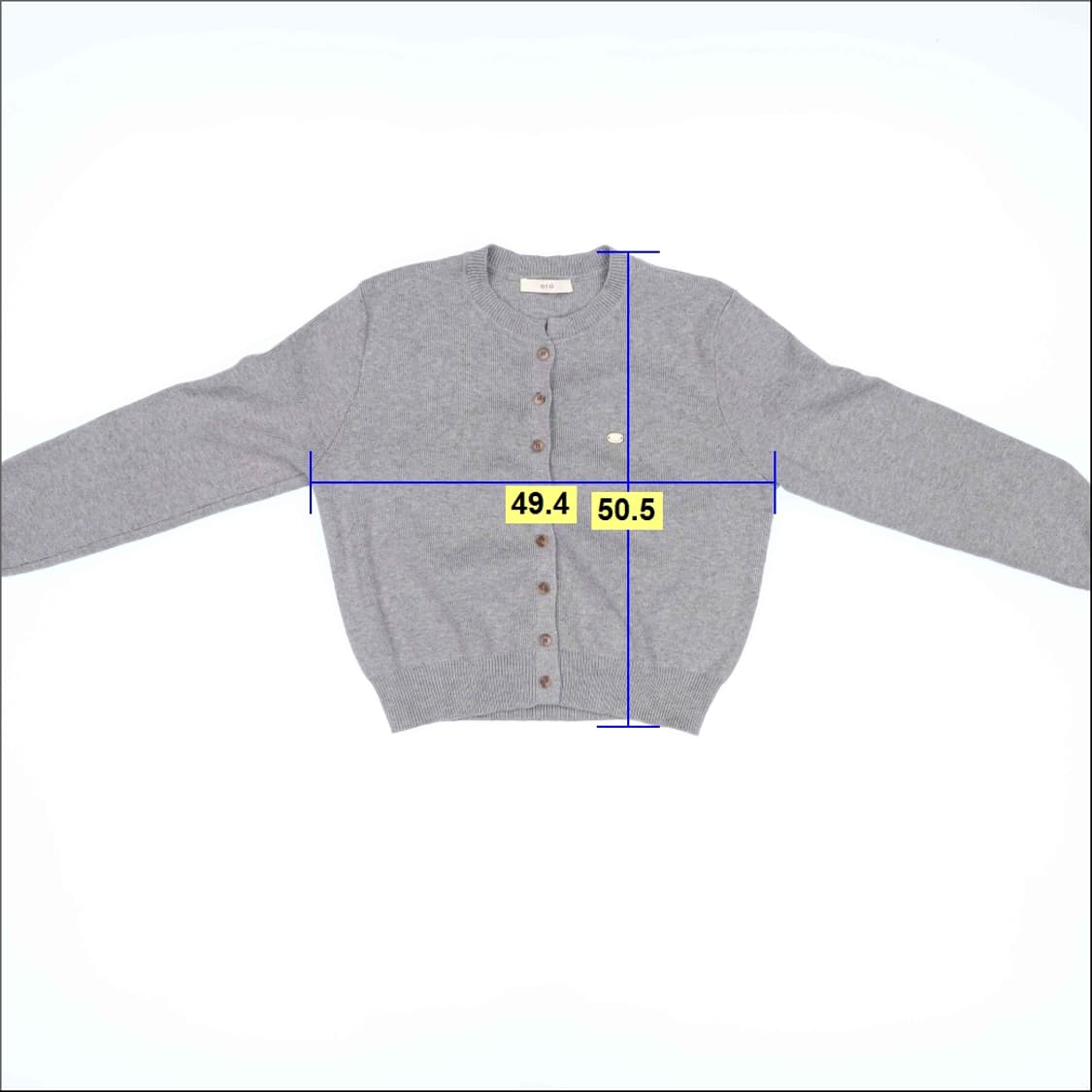 90정도 오로 여성 라운드 가디건 0126H1 상품이미지5