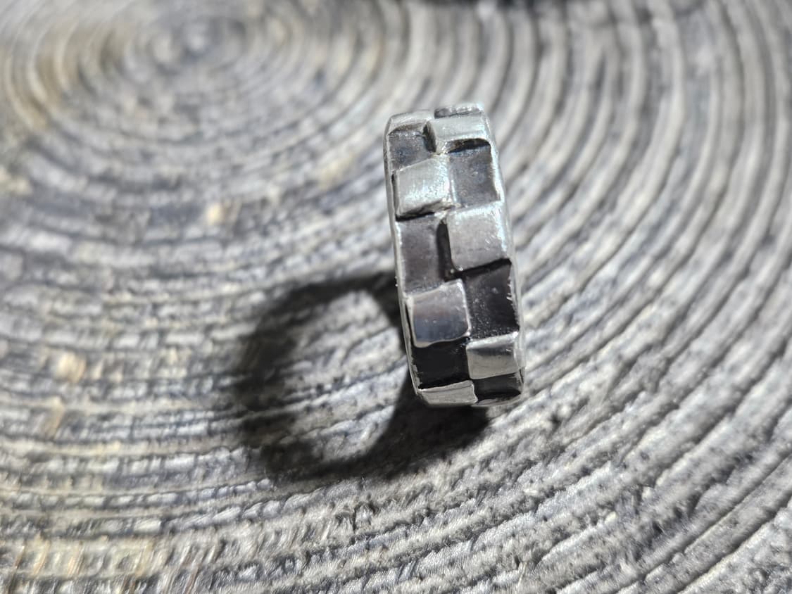 체크보드 반지 12.5호 상품이미지2