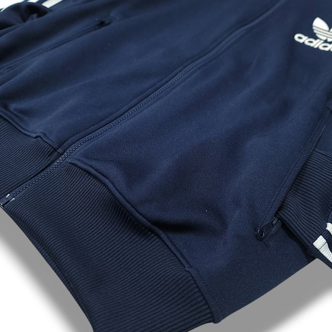 [L] 아디다스 네이비&화이트라인 파이어버드 플락 트랙탑 후드 집업 상품이미지5