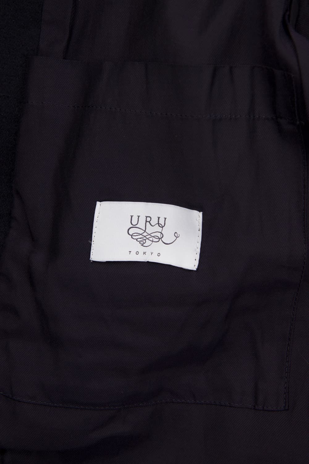 URU TOKYO 더블브레스티드 울 코트 다크네이비 상품이미지8