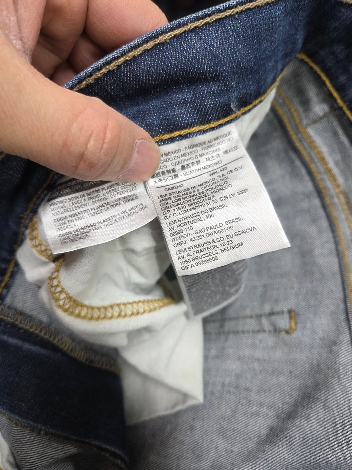 리바이스 513 데님팬츠 36 상품이미지4