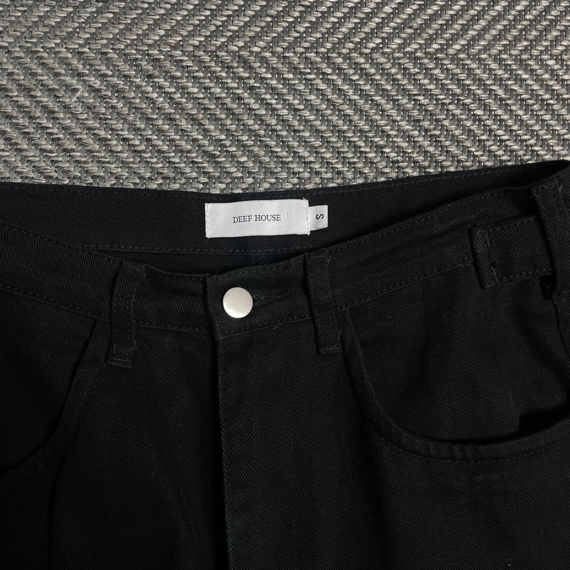 Deep House 와이드 카펜터 디테일 팬츠y 5385 상품이미지6