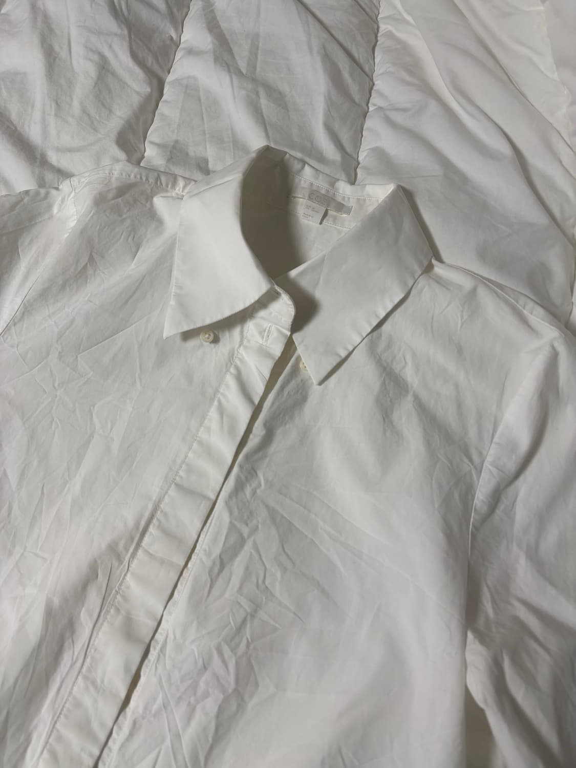 Cos 화이트셔츠 셔츠 코스 셔츠 화이트남방 상품이미지1