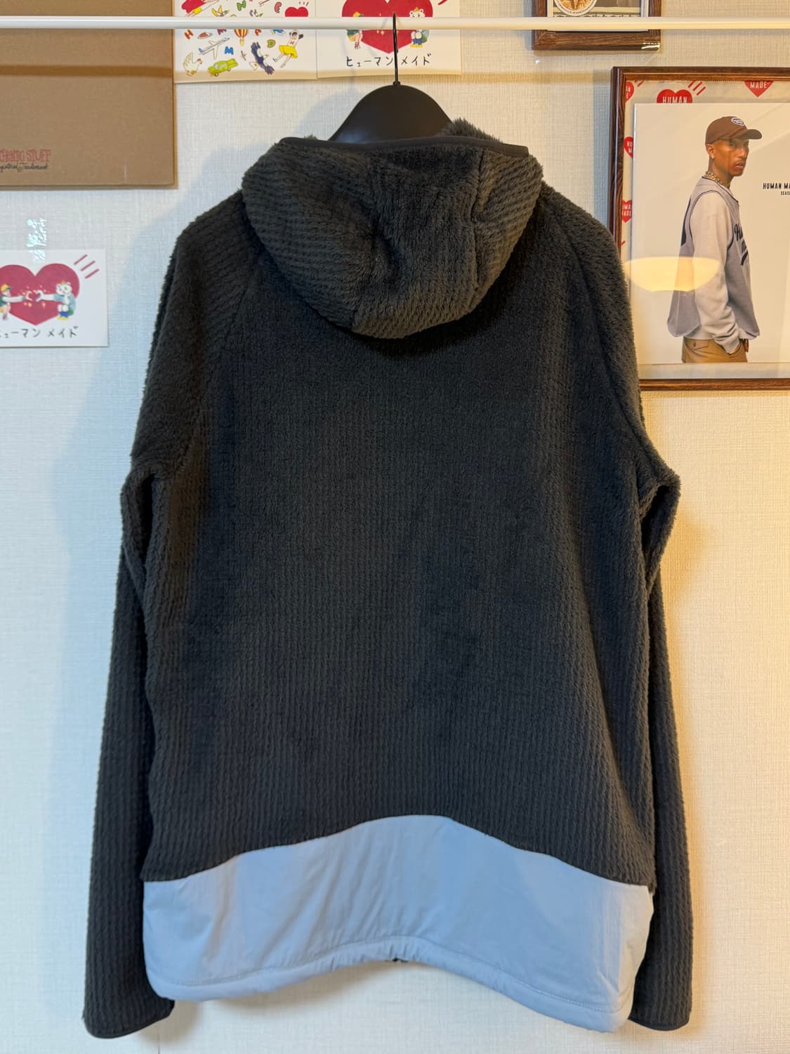 (2XL)시에라디자인 모스 폴라텍 알파 다이렉트 후드집업 차콜 상품이미지3