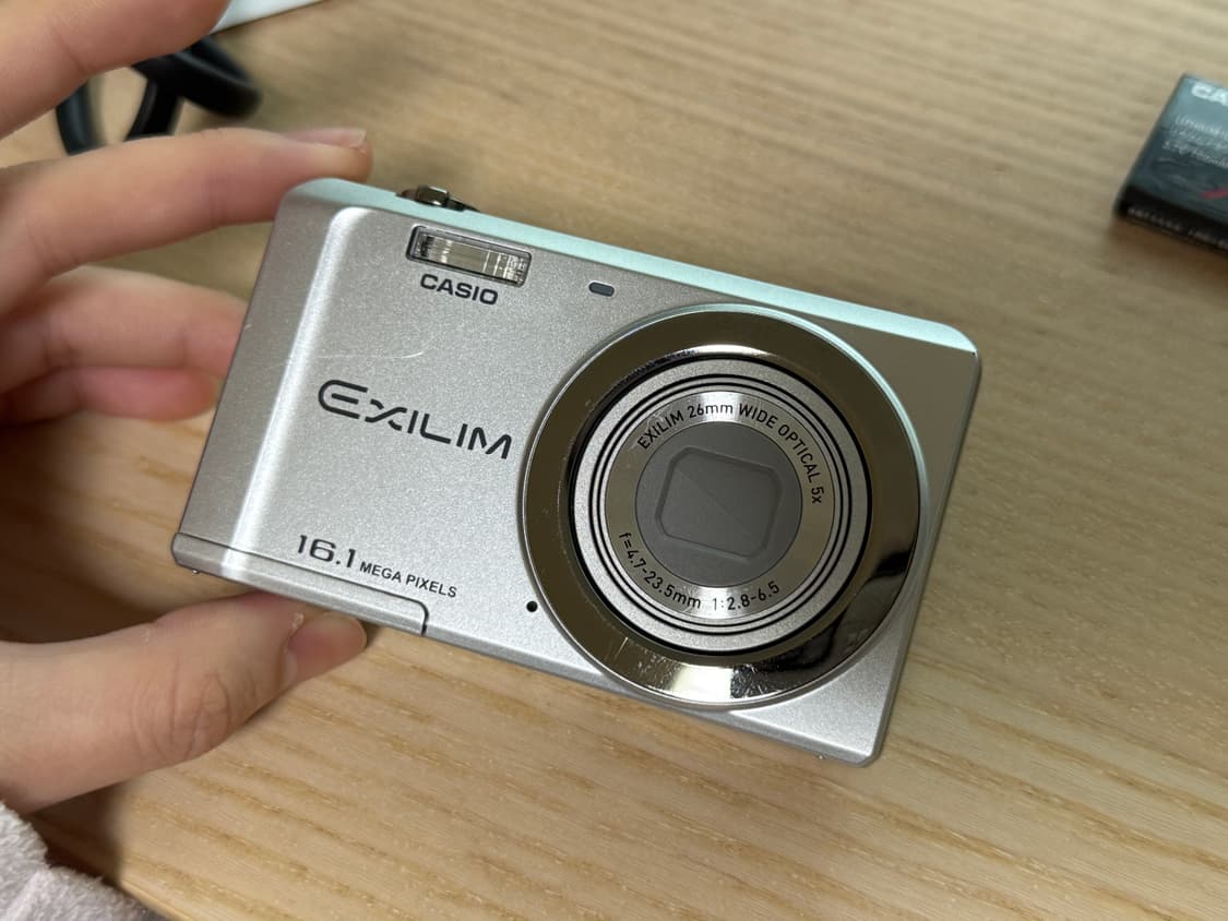 카시오 엑슬림 ex zs6 디카 실버 상품이미지2