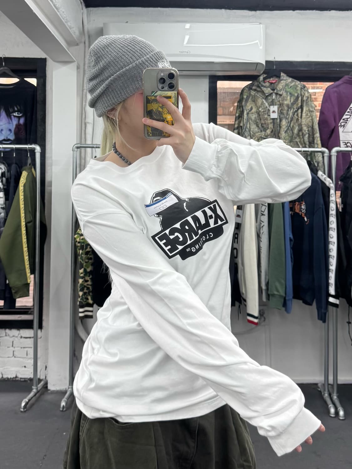 XLarge 엑스라지 빅로고 롱슬리브 상품이미지4