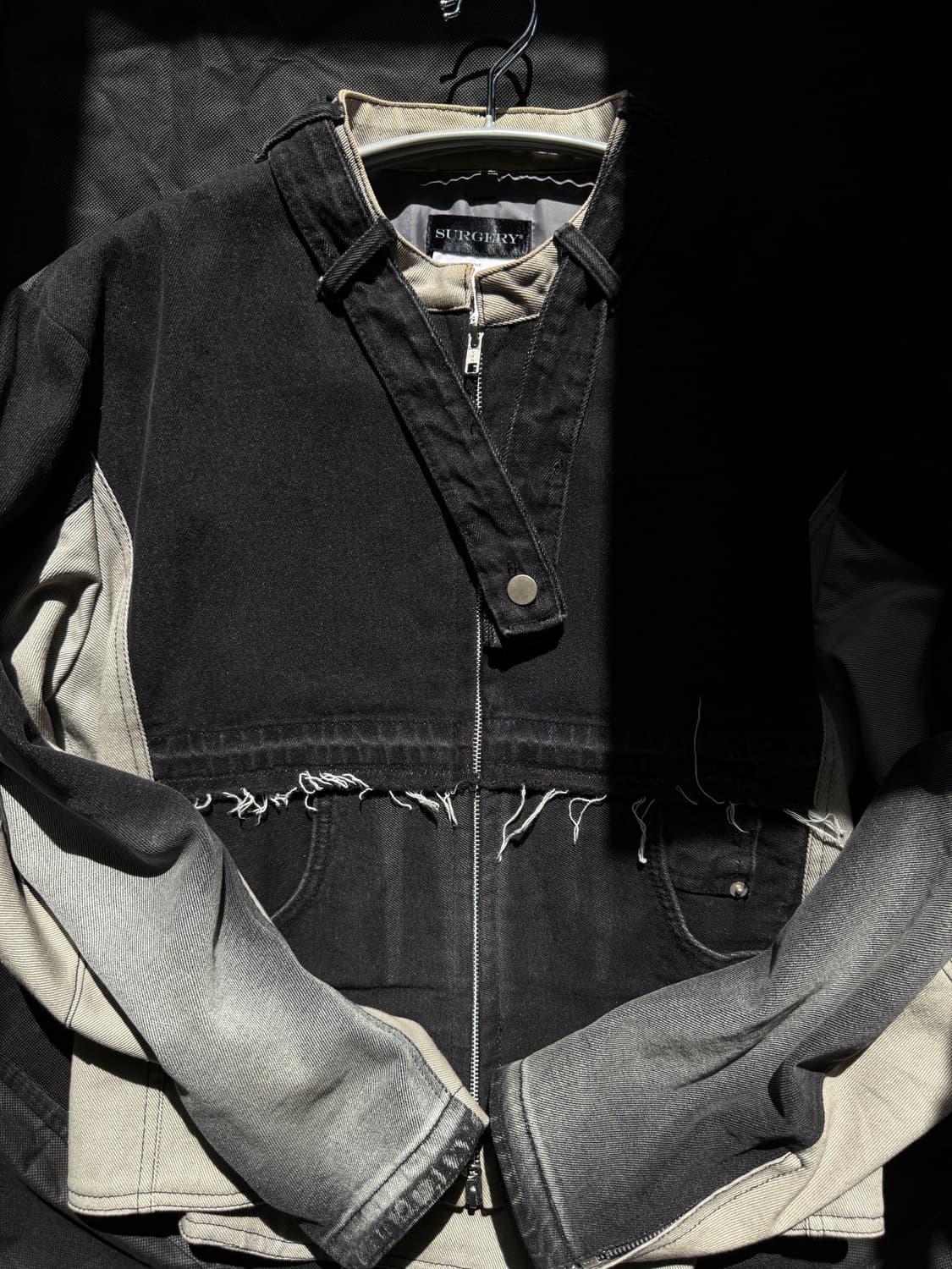 [Surgery] 써저리 리빌드 바이커 데님 자켓 상품이미지2