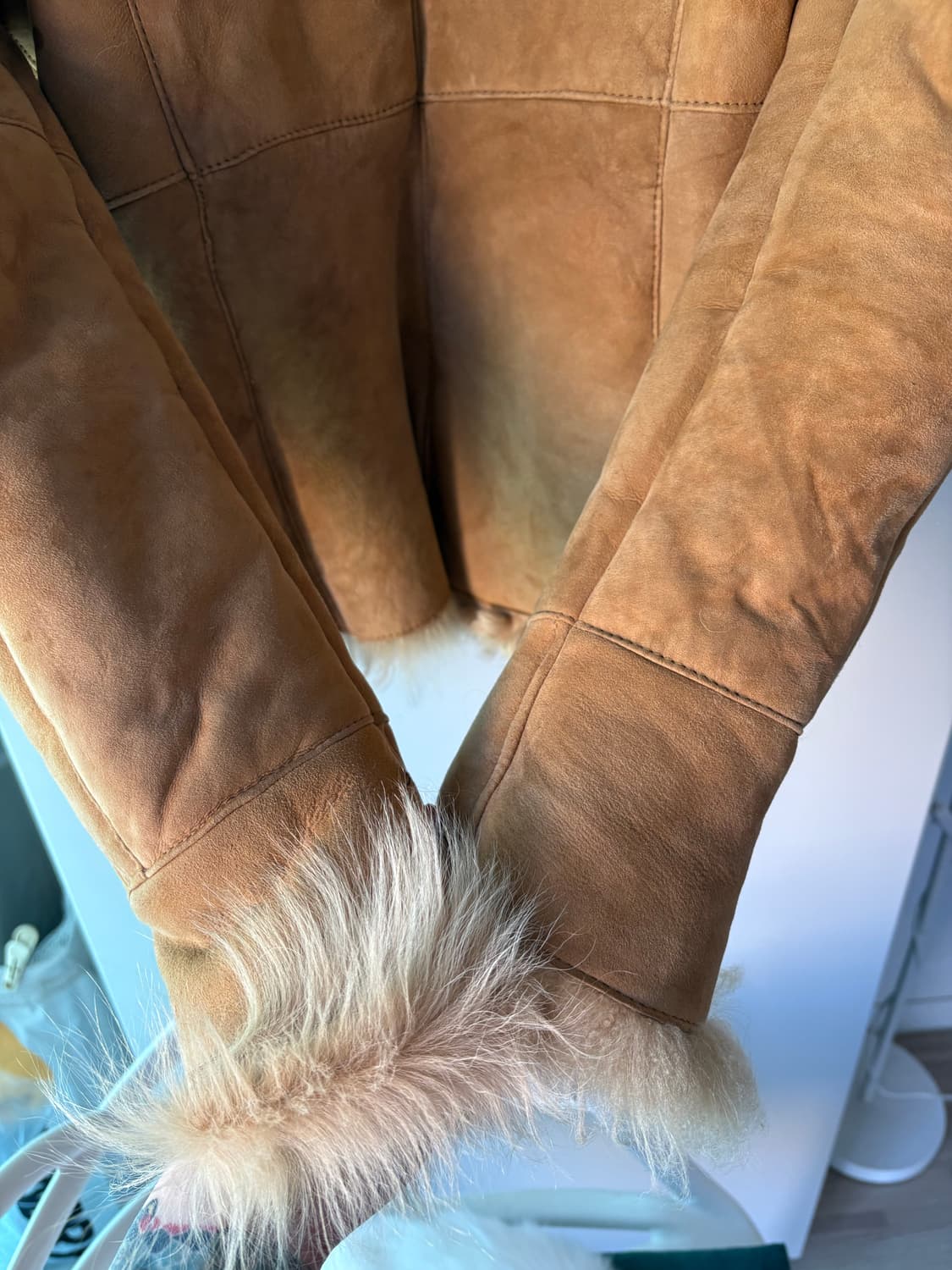 세실맥비 무스탕 퍼코트 퍼자켓 핀터레스트 상품이미지5