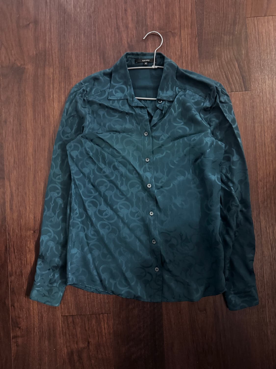 구찌 실크100 홀스빗 블라우스 상품이미지1