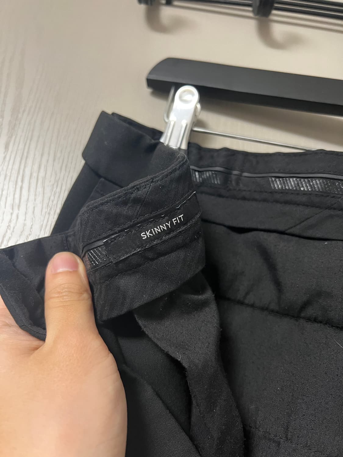 라이트웨이트 스키니 히든 밴딩 크롭 슬랙스 상품이미지6