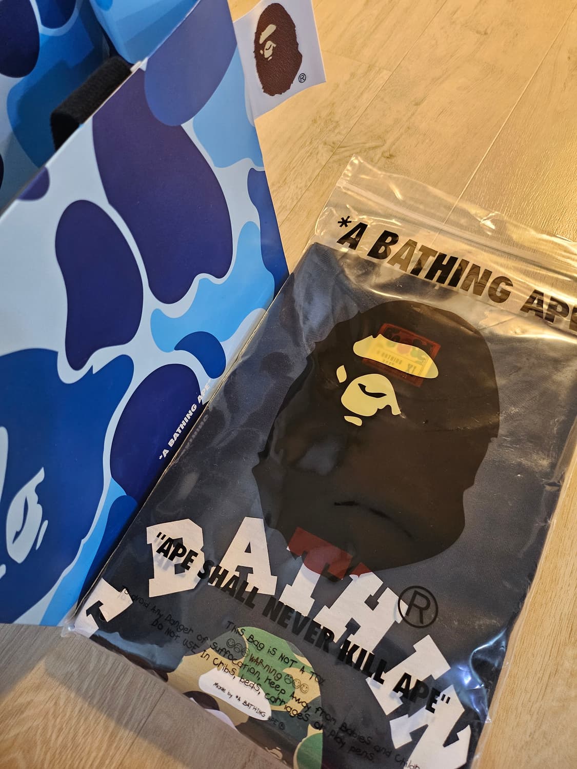 BAPE 베이프 반팔 카모 XL 새상품 상품이미지1