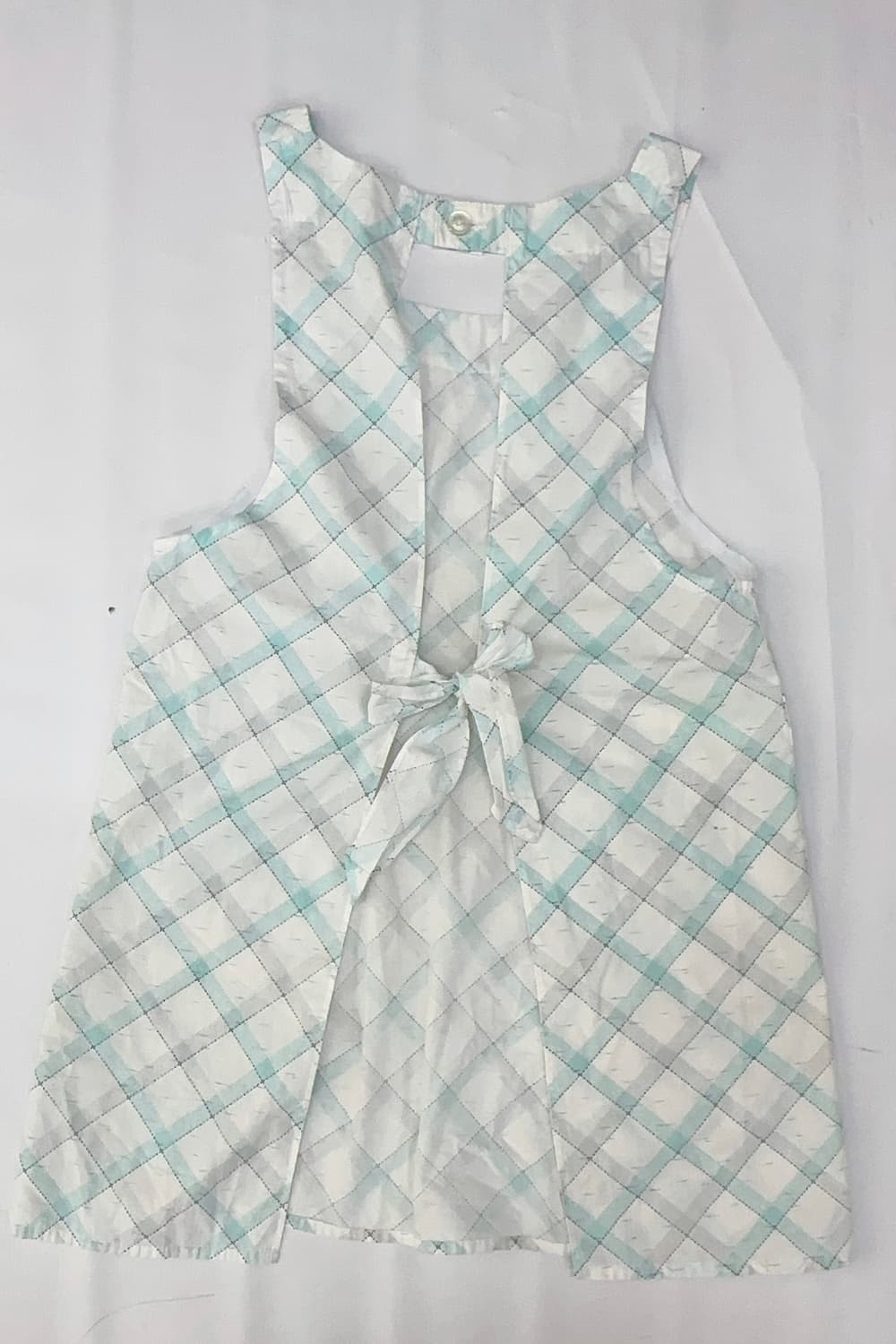 🩵히메갸루 체크 앞치마🩵 레이어드 레이스 공방 베이킹 러블리 메이드 상품이미지3