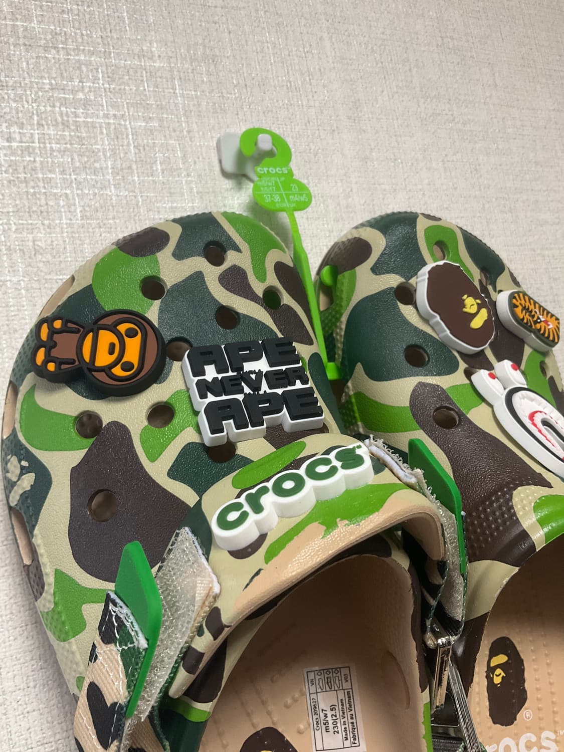 bape 베이프 크록스 230cm 상품이미지4