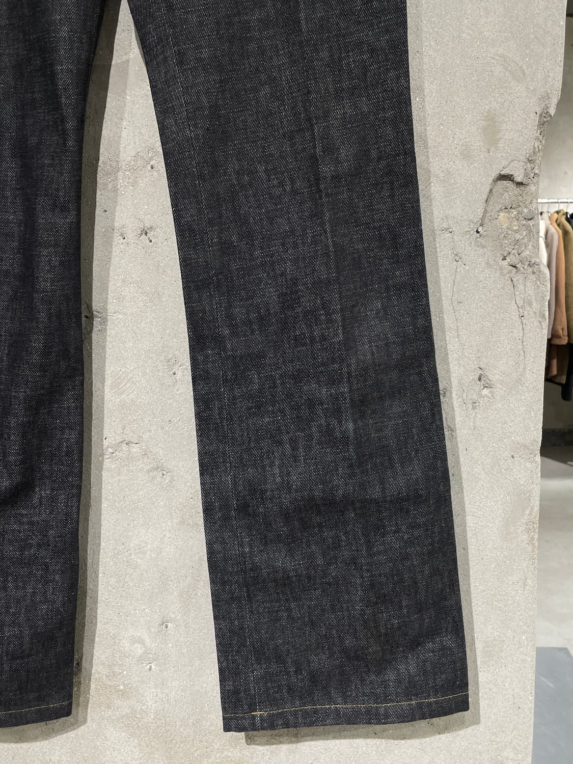 돌체 앤 가바나 흑청 패널 세미 부츠컷 데님 팬츠 상품이미지5