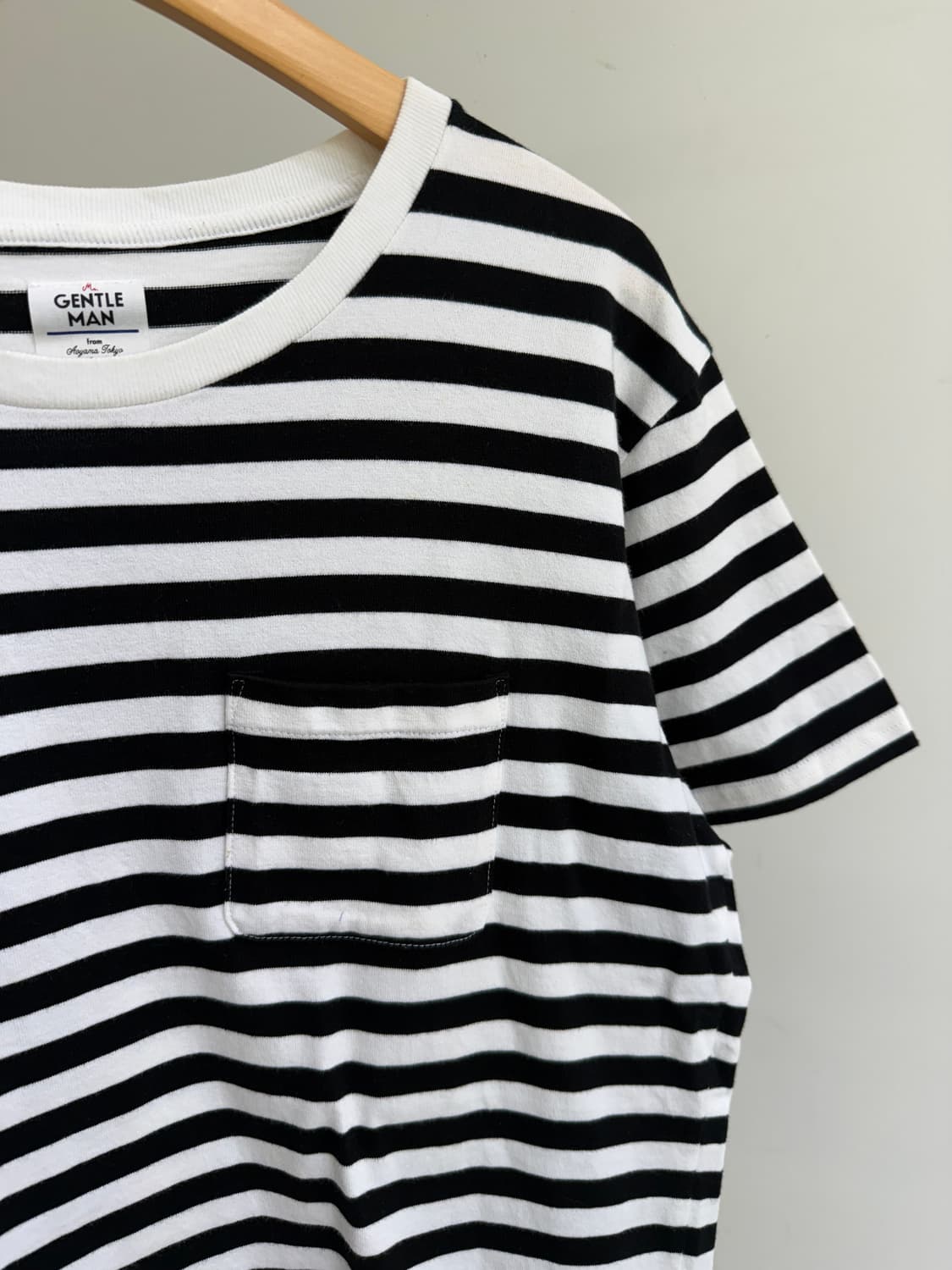MR.GENTLE MAN (Made in Japan)스트라이프티셔츠 상품이미지3