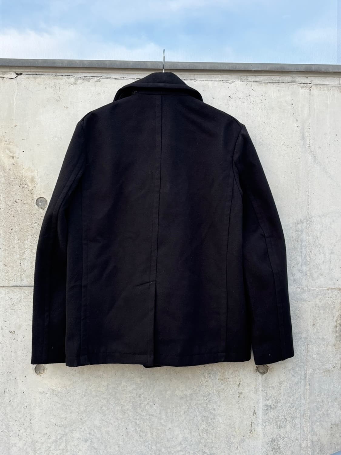 Japanese Black Pea Coat 상품이미지4