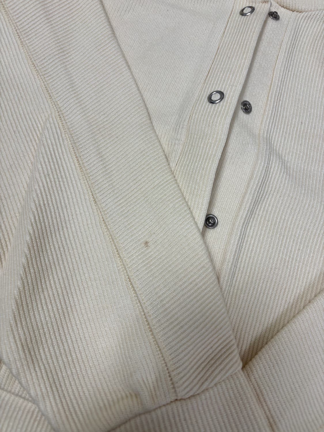 유나이티드 애로우즈 그린라벨 릴렉싱 라운드넥 가디건 아이보리 상품이미지4