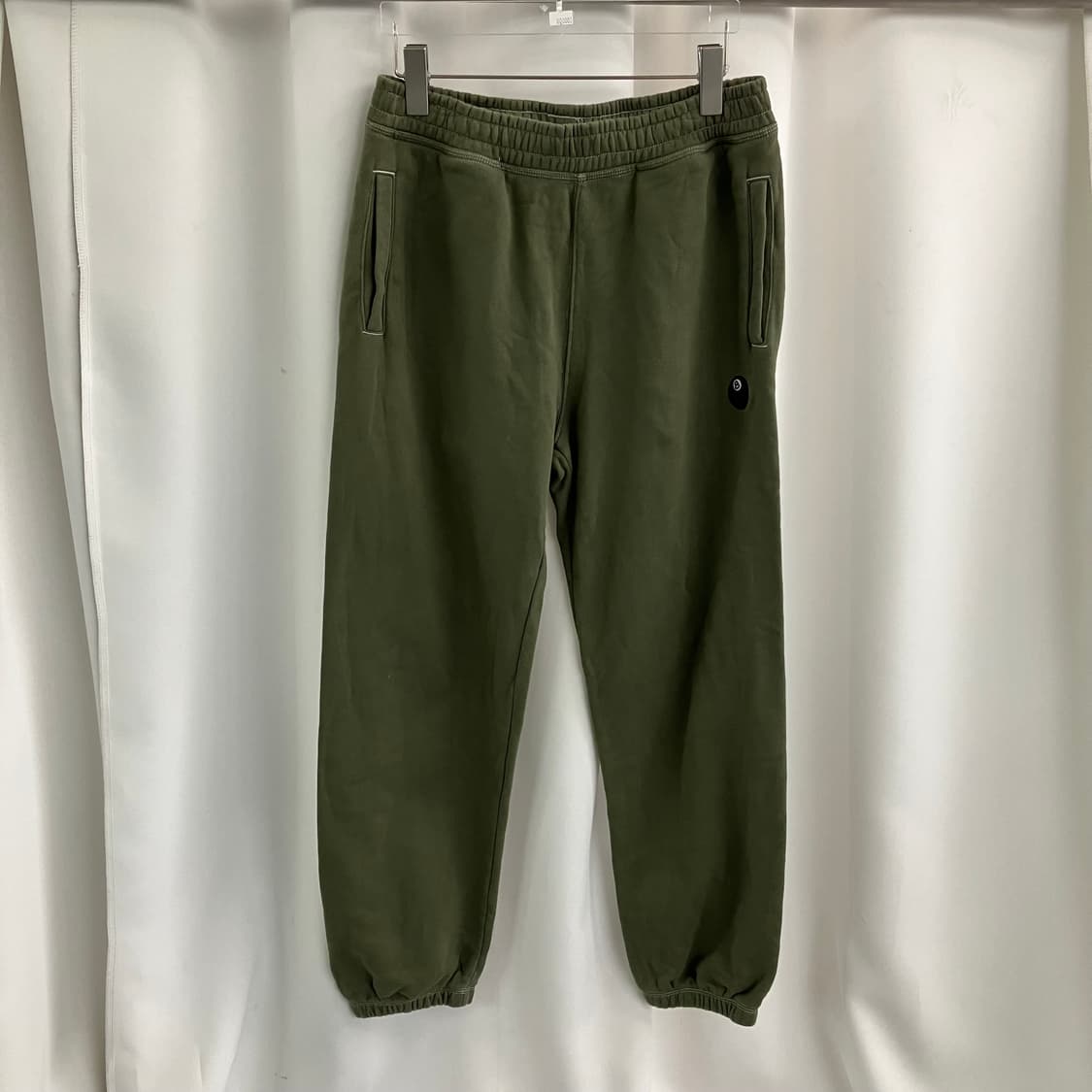 스투시 올리브 8볼 자수 팬츠 S 상품이미지1