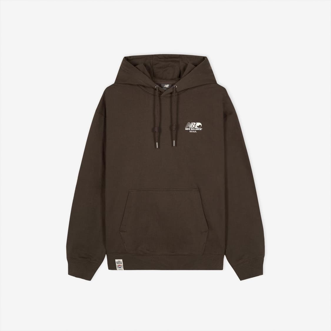 뉴발란스 서울 한정판 후드티 브라운 XL 105 NBN0F4A023BR 상품이미지3