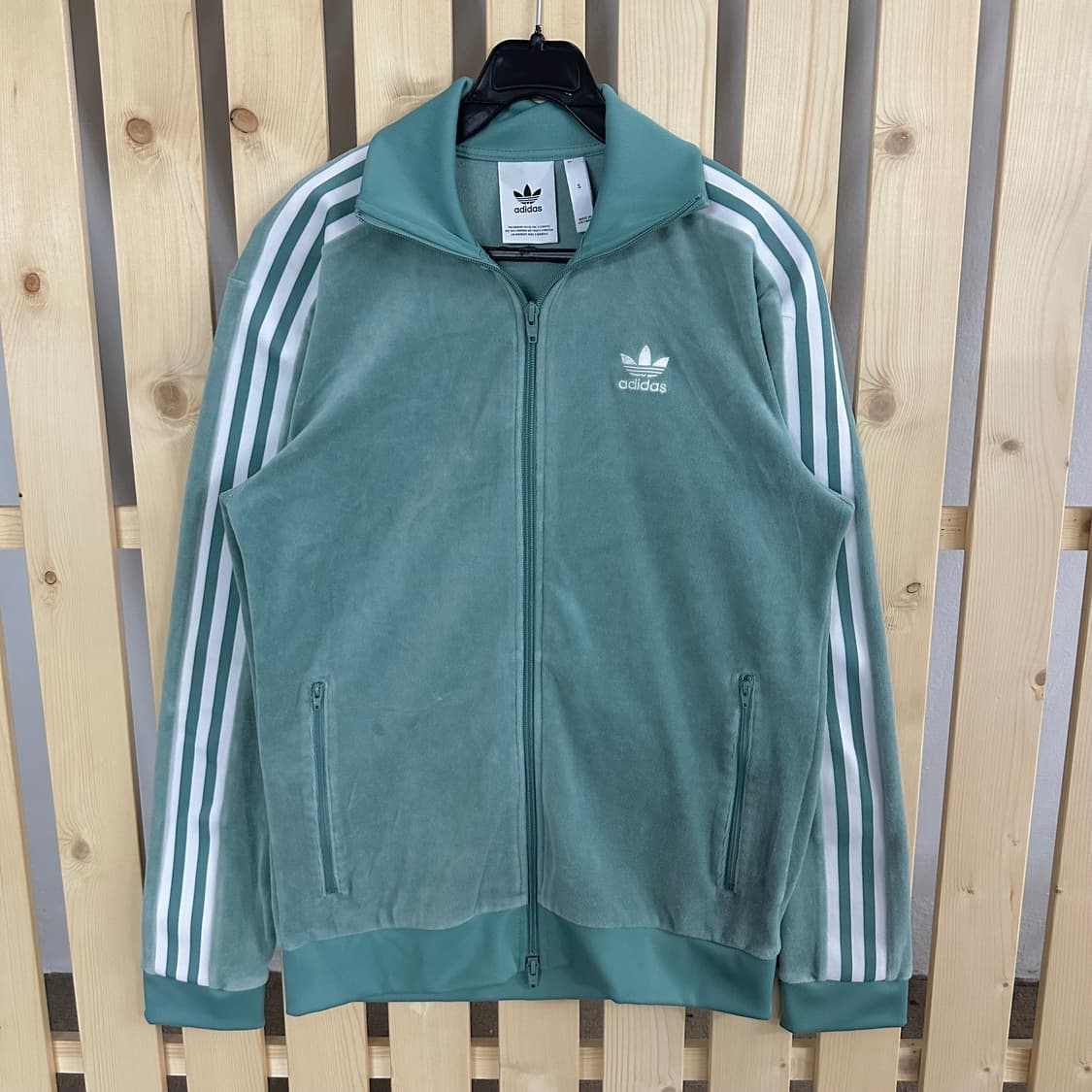 (S) 아디다스 민트 코지 벨루어 트랙탑 벳벳 져지 상품이미지1