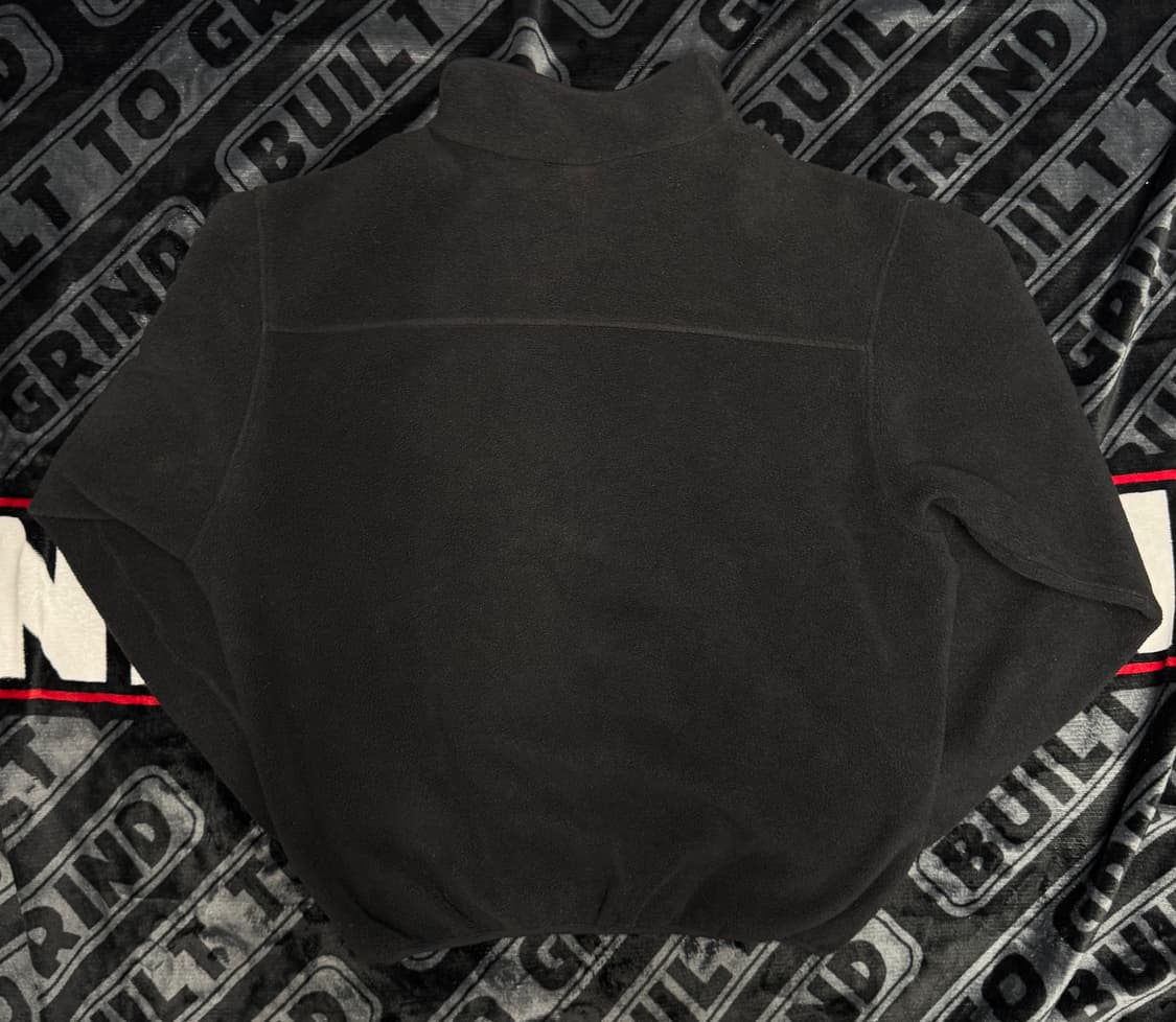 더 노스 페이스 쿼터 짚 플리스 풀오버 블랙 퍼플 메이드 인 유에스에이 상품이미지2