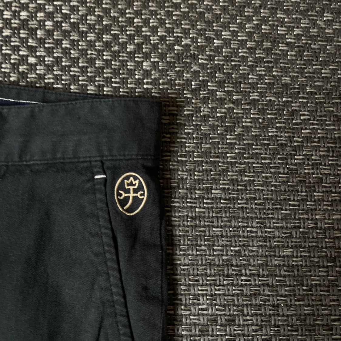 (32) 카스텔바작 차콜블랙 백로고 포인트 코튼 팬츠 상품이미지4