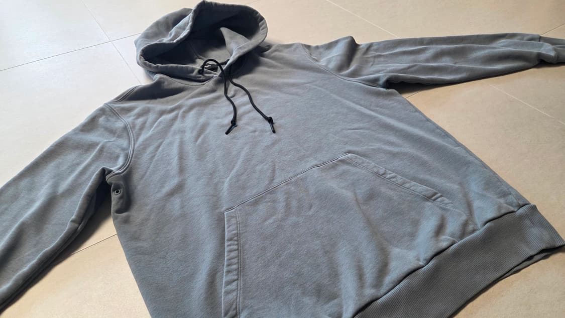 띠어리 컬러필드 그래픽 큐어  후드 티셔츠  상품이미지4