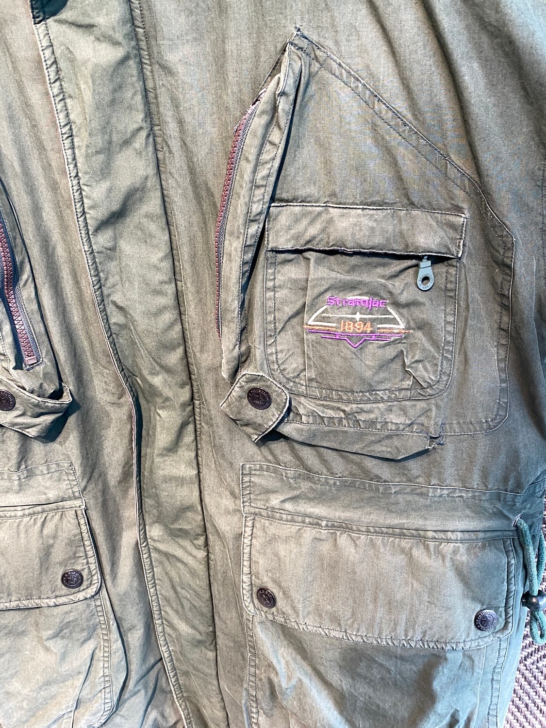 90s 스트라토잭 다운 필드 자켓 Stratojac 상품이미지5