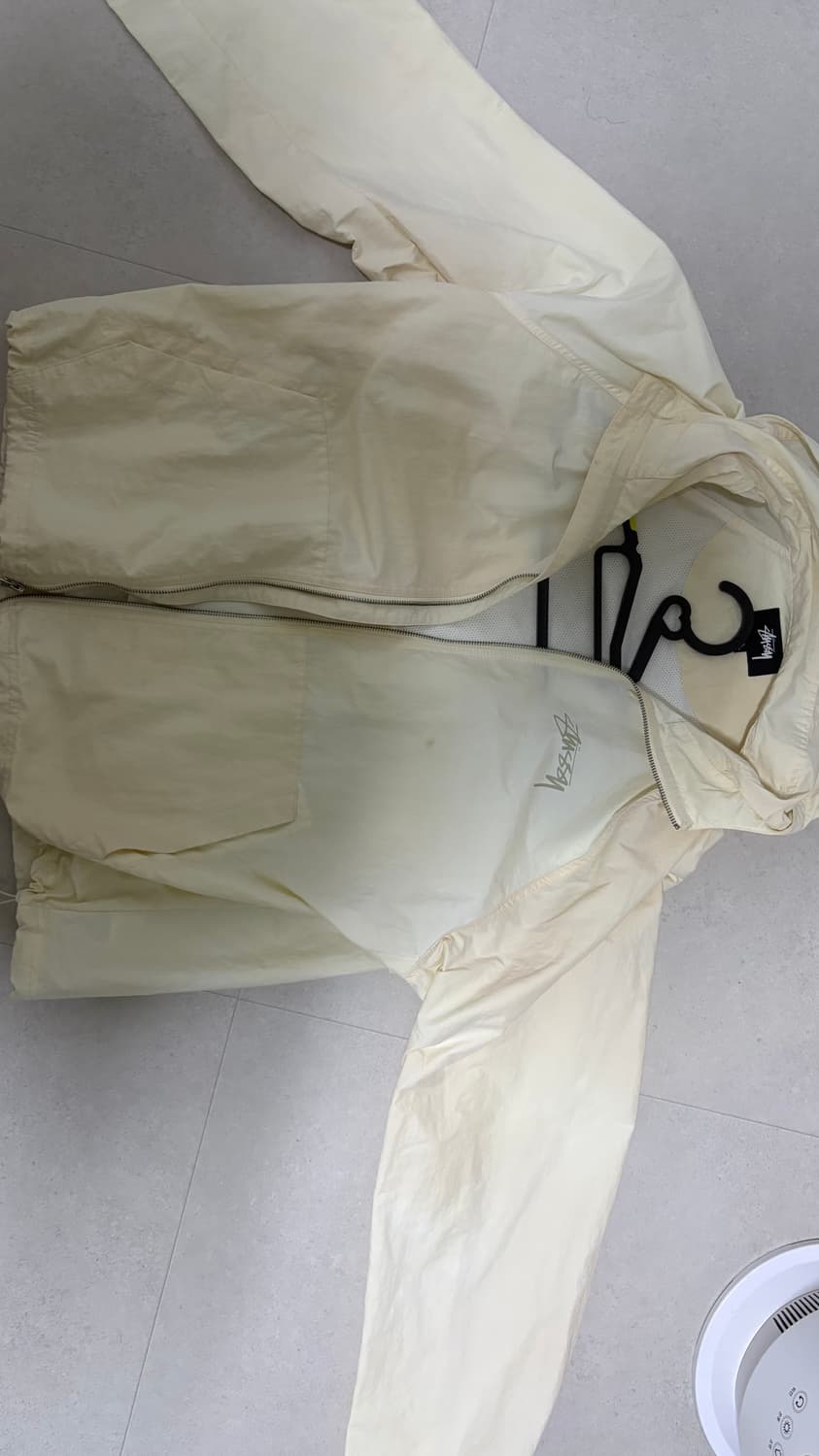 스투시 웨이브 다이 비치 쉘 자켓 XL Bone 상품이미지2