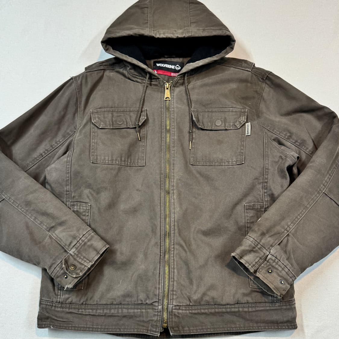 L) WOLVERINE 울버린 USA 워크웨어 덕 액티브 자켓 상품이미지2