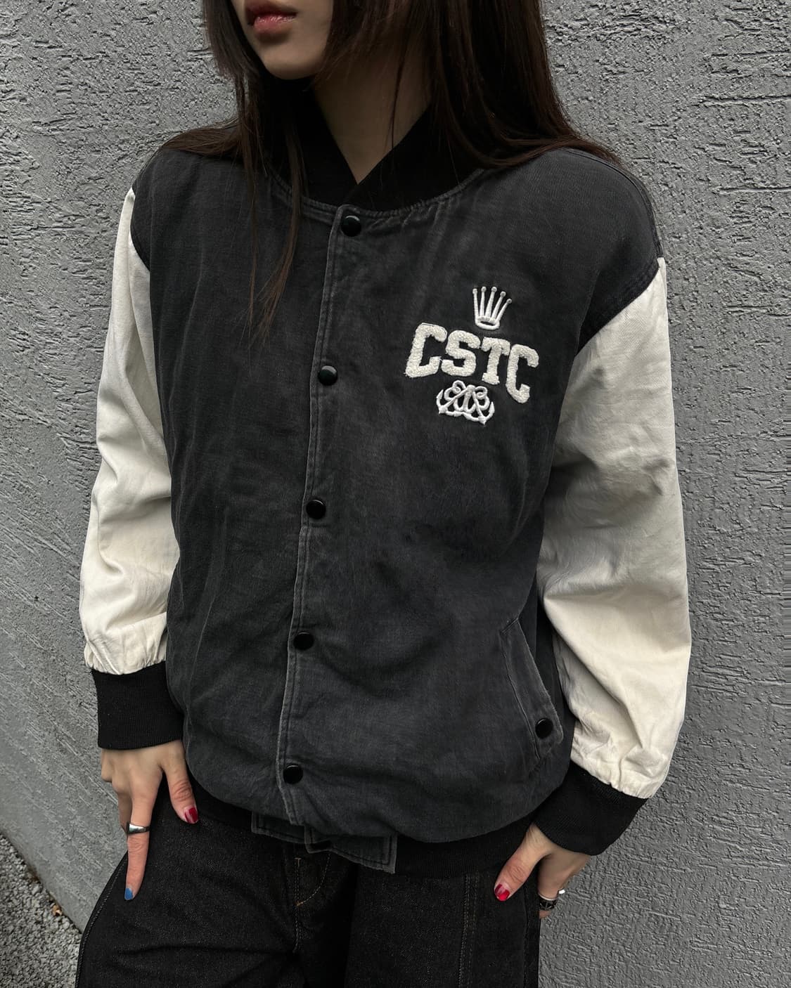 90s Vintage CSTC Varsity Jacket 상품이미지3