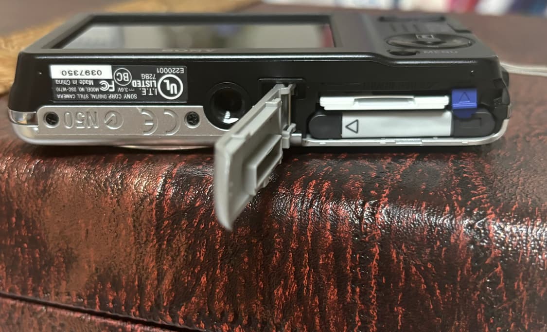 희귀!) 소니 사이버샷 Sony CyberShot DSC W710 상품이미지5