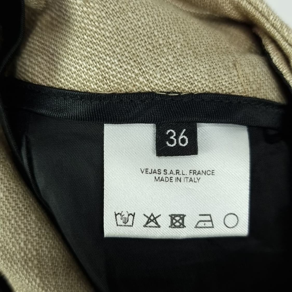 [베자스] 라인 절개 루즈핏 리넨 팬츠 M15455 상품이미지7
