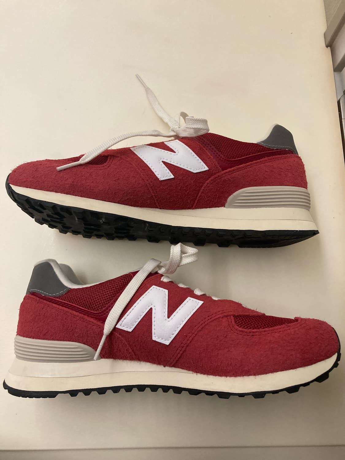 뉴발란스 574 헤리티지 레드 270사이즈 상품이미지4