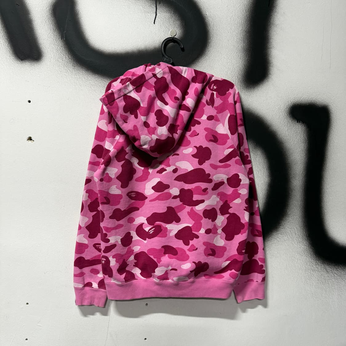 정품 베이프 OG ABC 핑크 카모 집업 후디 상품이미지2