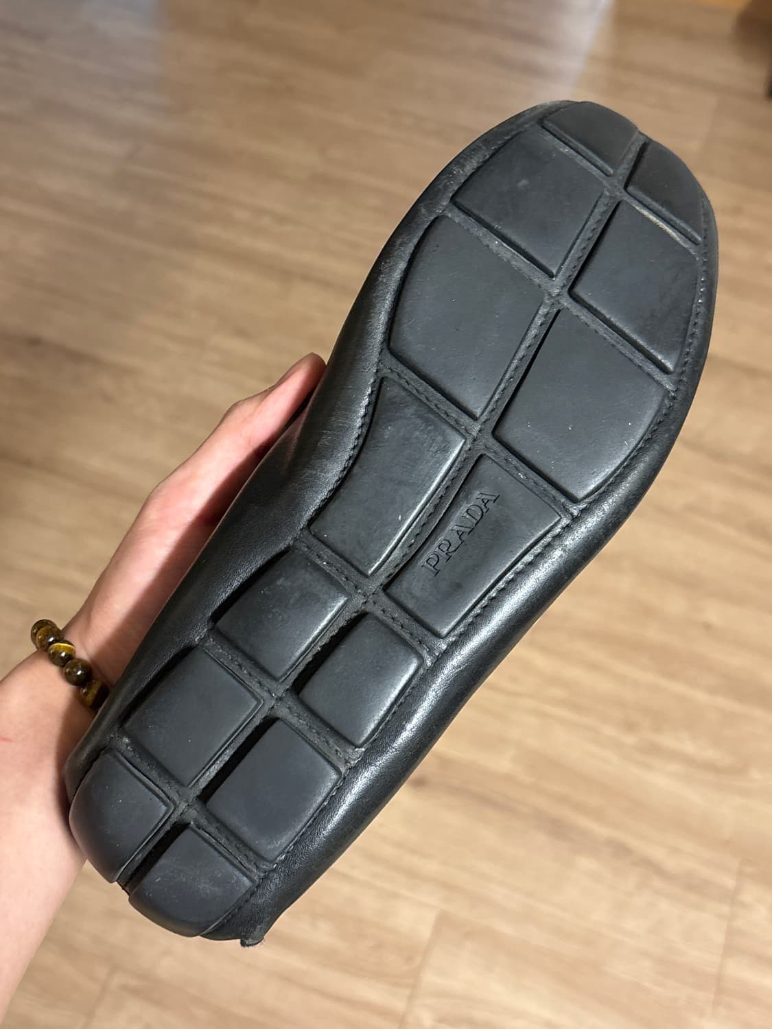 프라다 레더 로퍼 상품이미지3