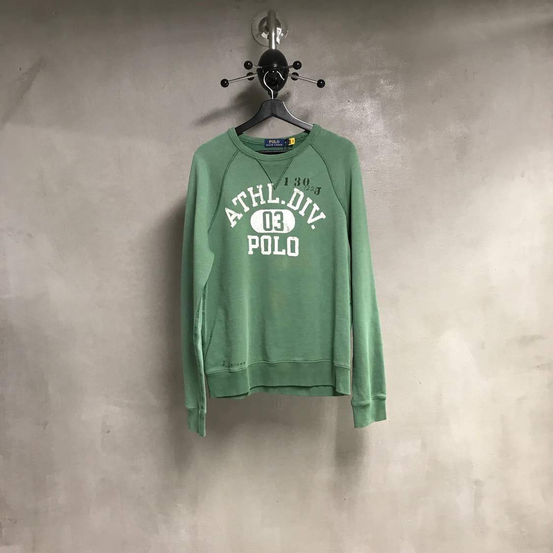 폴로 랄프로렌 맨투맨 그린 M 상품이미지1