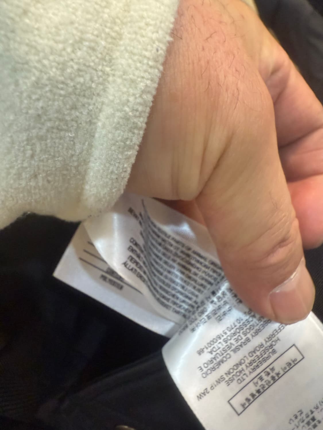 38/55-66 정품 버버리 퀄팅자켓 팝니다 상품이미지7