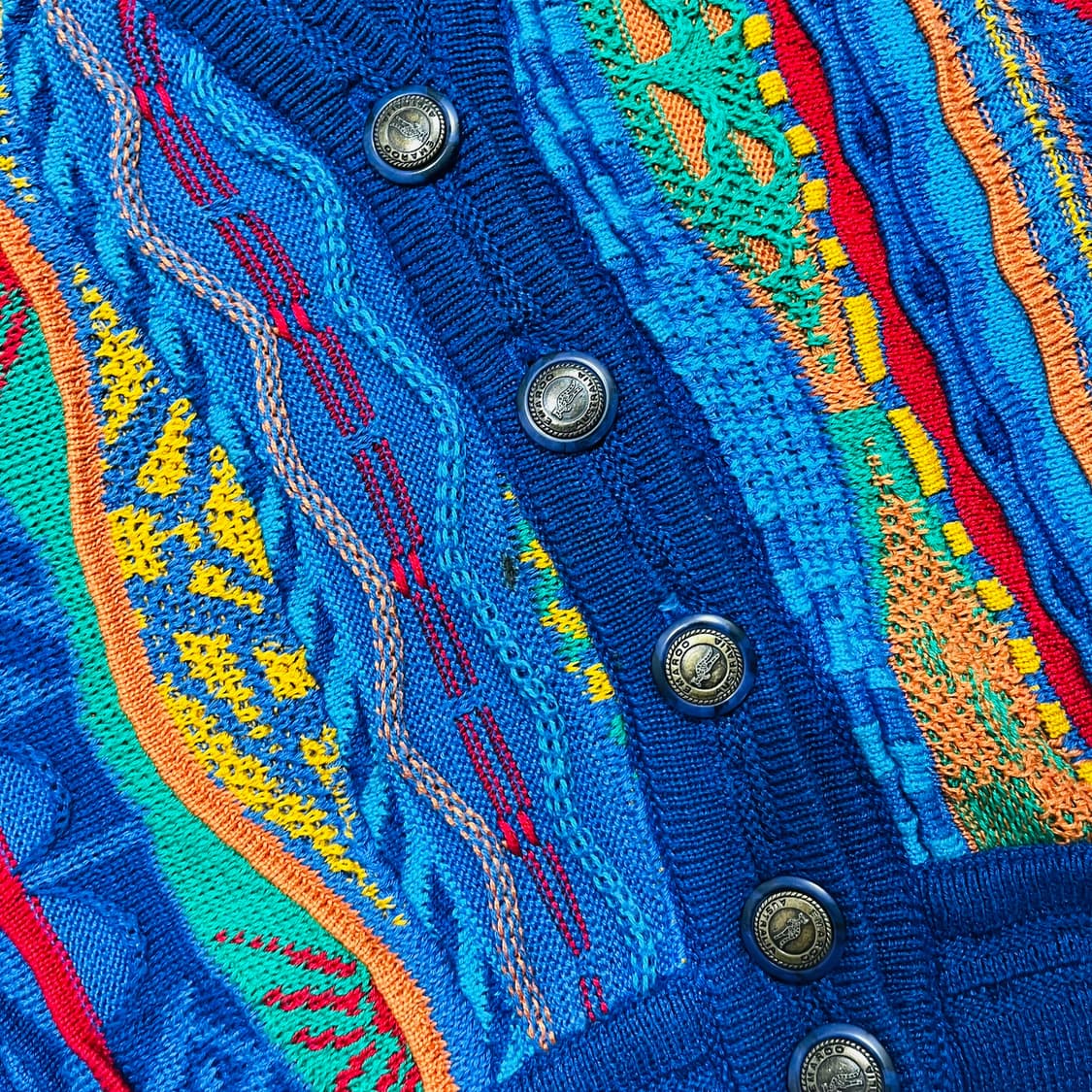 EMAROO 1990s 3D cable knit vest 상품이미지6