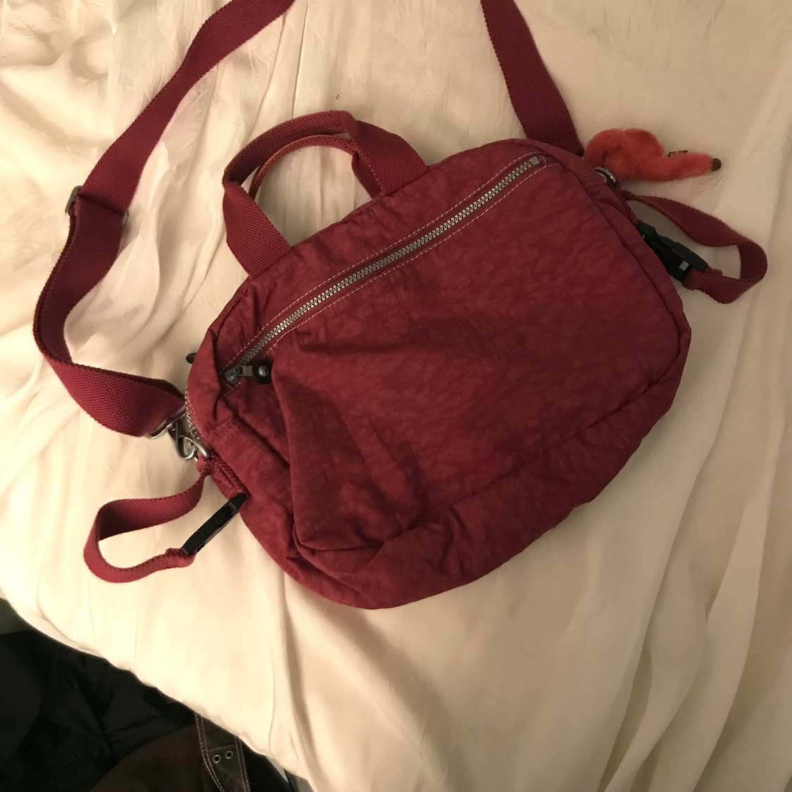 Kipling 키플링 핑크 숄더 크로스백 상품이미지3