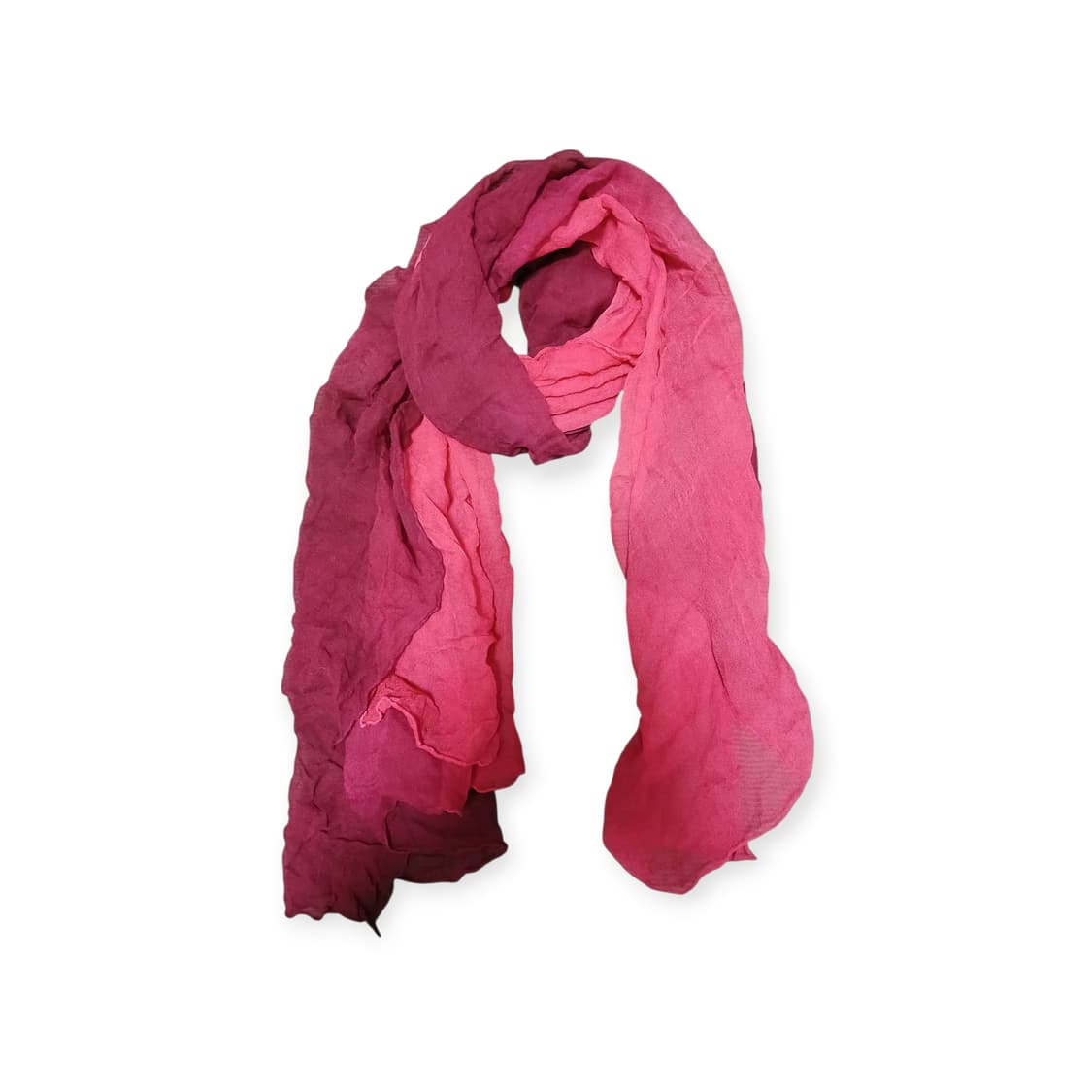 모리걸 레드 투톤 스카프 상품이미지1