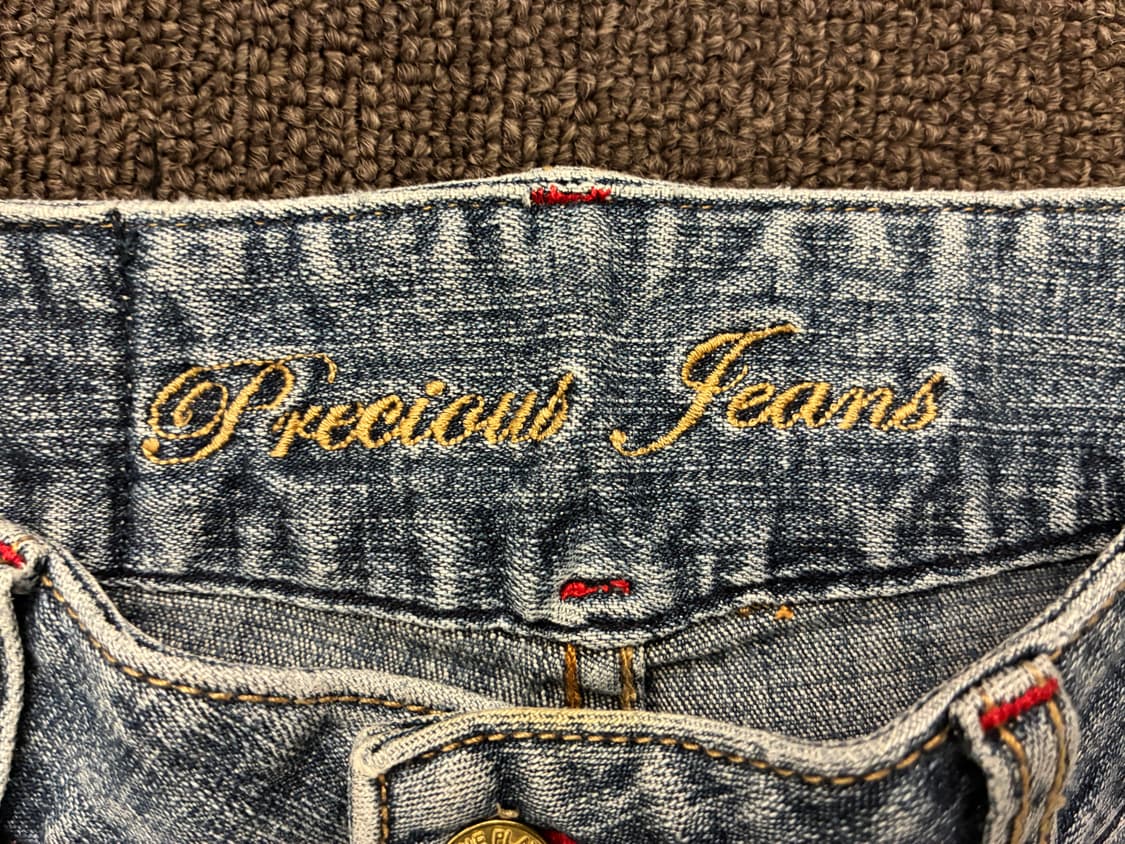 67)Precious Jeans 빈티지 여성 포켓 자수 데님팬츠 상품이미지5