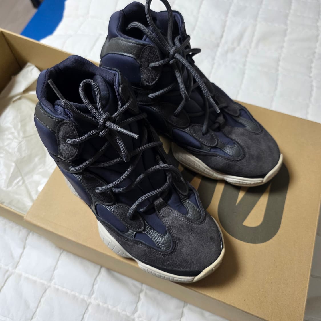 (중고) 아디다스 이지 500 하이 슬레이트 280사이즈 상품이미지4