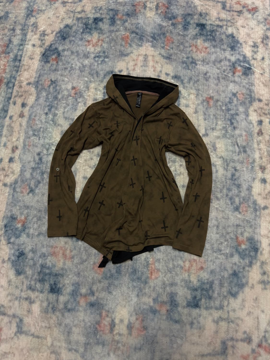 Launching pad gothic cross cardigan 상품이미지1