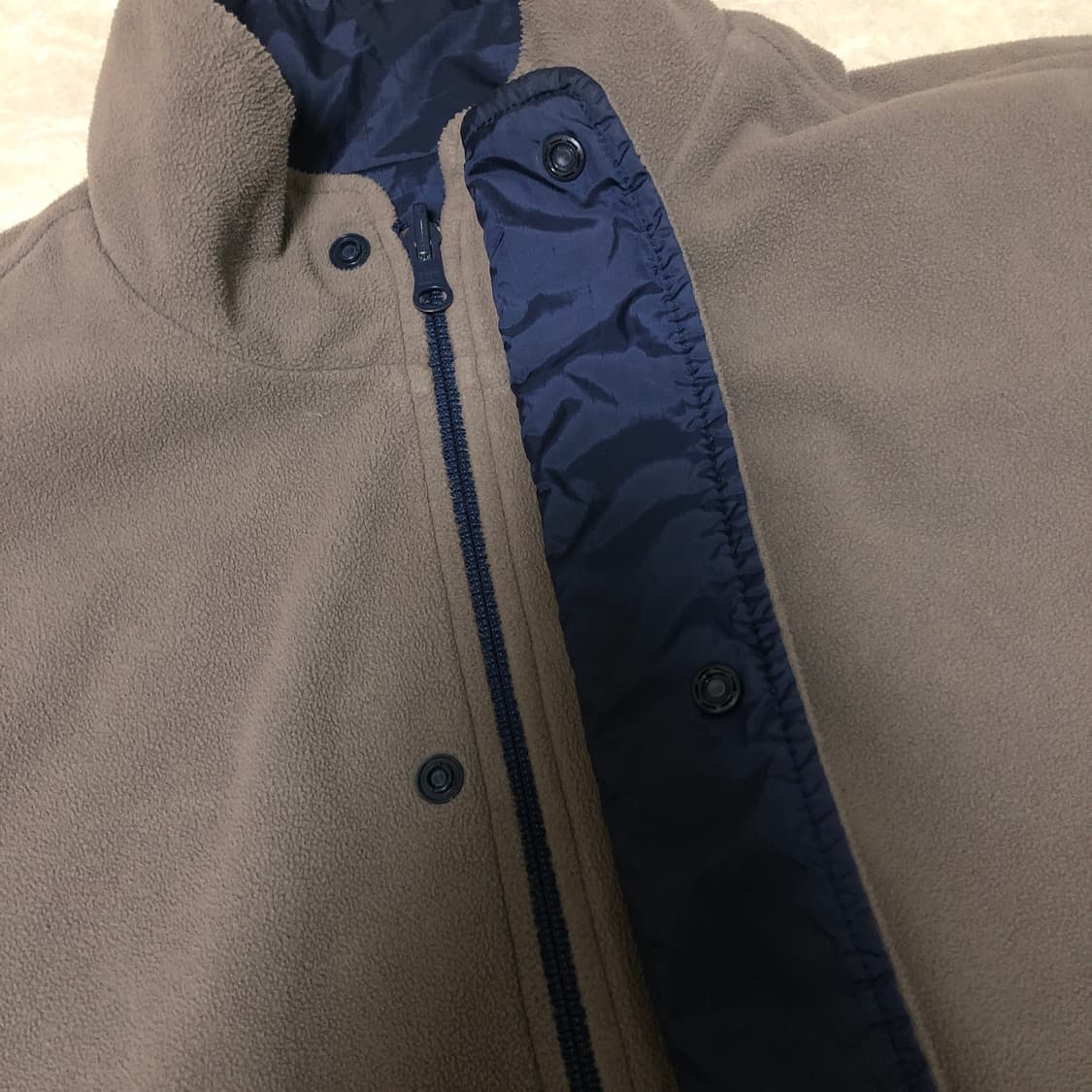 나이키 골프 리버시블 후리스 나일론 베스트 상품이미지5