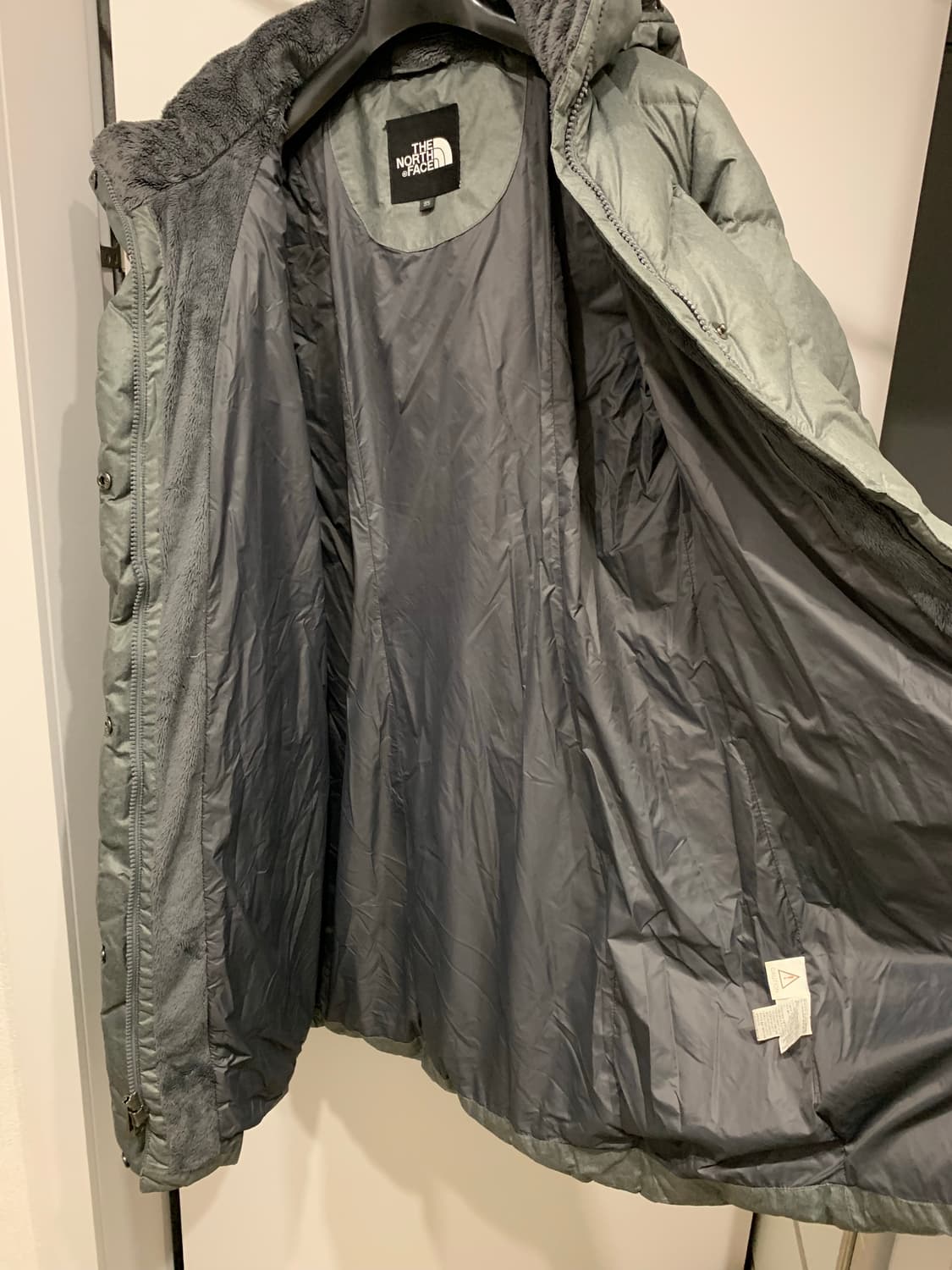 노스페이스 여성 구스 롱패딩 95(M-L) 55-66초 상품이미지5