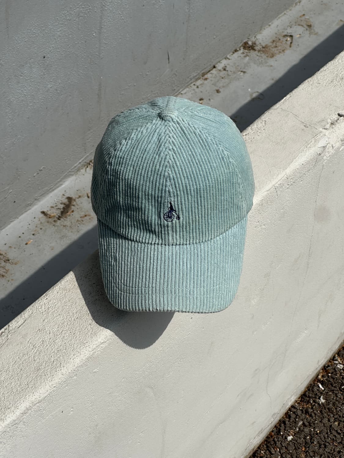 [M] 빈폴 로고 블루톤 코듀로이 볼캡 모자 상품이미지1