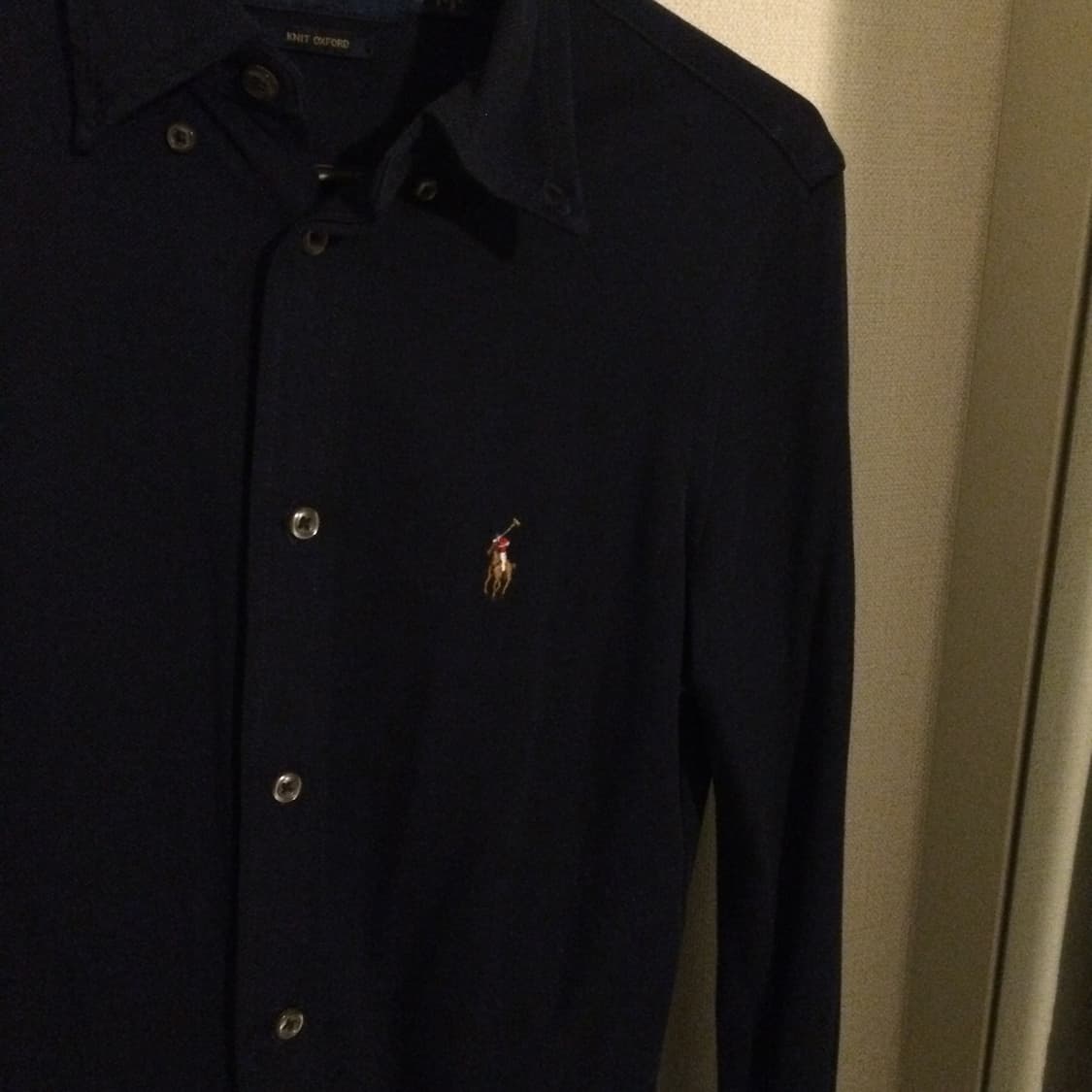 빈티지 폴로 네이비 희귀 셔츠 상품이미지4